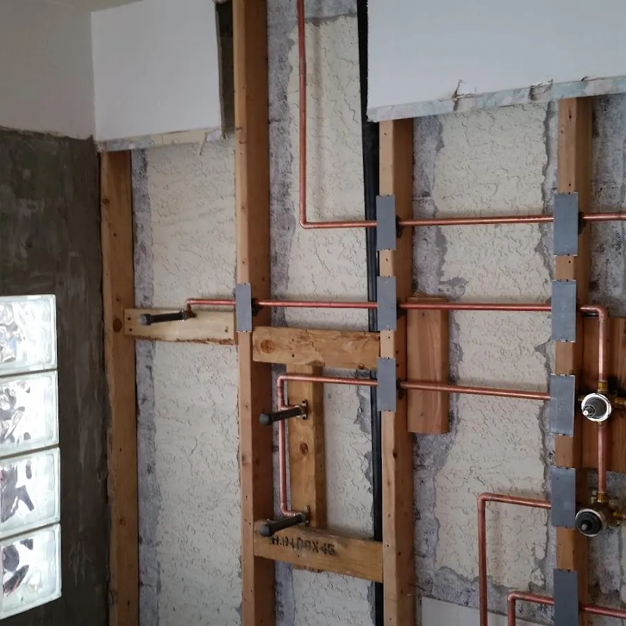Copper pipe installation for Burst Pipe Repair in Parker